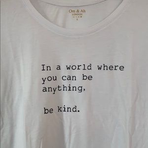 Om & Ah London long sleeve tee shirt